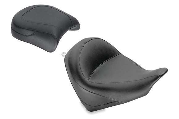 Mustang 10-21 Honda VT1300CX Fury Wide Touring Solo Seat - Black