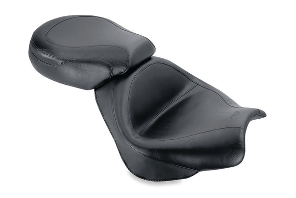 Mustang 04-08 Honda VTX1800N Wide Touring 2PC Seat - Black