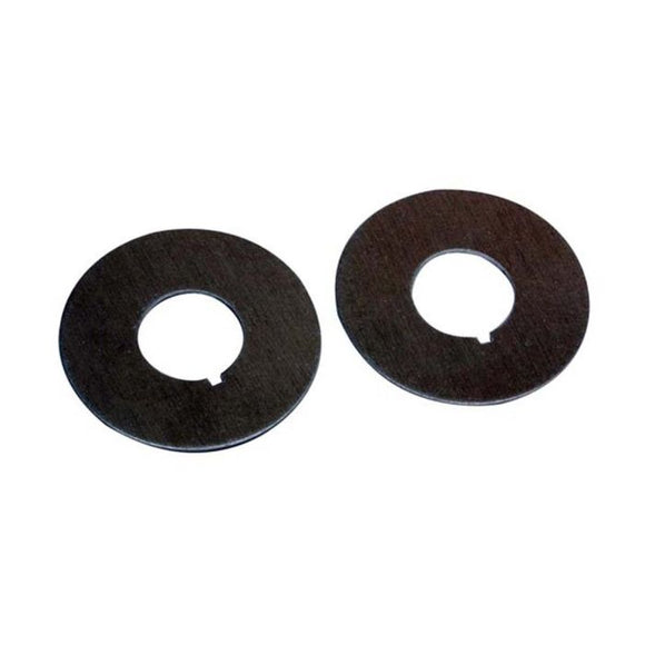 Moroso Belt Guide - 2.5in x .062in - Aluminum - 2 Pack