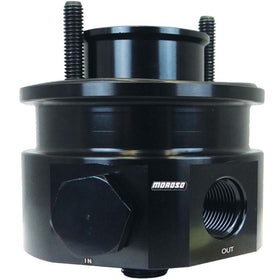 Moroso Chevrolet Big Block Oil Filter Adapter - Sandwich - Accumulator/External Pump
