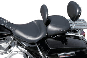 Mustang 97-21 Harley Touring Sissy Bar Pad (12 inch x 9 inch) - Black