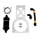 Fuelab Fuel Surge Upgrade Filter Kit (Bracket/Hardware/Hose Assembly/90 Degree Fitting) - 235mm-1