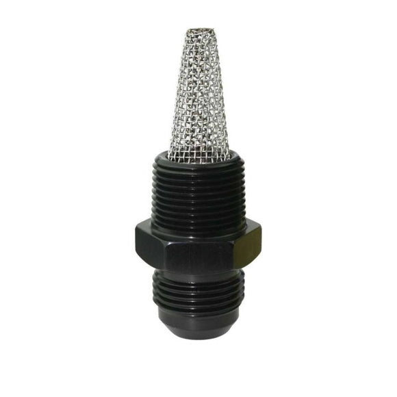 Moroso Oil Filter Fitting 3/4in NPT to -12An Male - Single