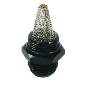 Moroso Oil Filter Fitting -16An to -16An w/External Screen - Single