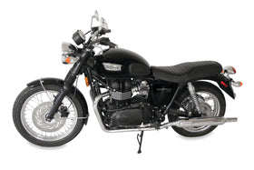 Mustang 01-15 Triumph Bonneville, T100,Scrambler, Thruxton, 2012 SE 1PC Classic Seat - Black