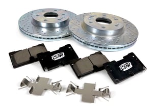 BAER BRAKES BAER BRAKES CLAW ROTOR/PAD COMBO KIT. F Various 2019-25 Chevrolet, GMC & Cadillac Applications