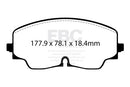 EBC 2022+ Volkswagen Golf R (Mk8) Bluestuff Front Brake Pads-2