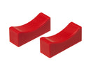 Prothane Universal Jack/Stand Pads (Fits 1.125 x 4.0 Heads) - Red-1