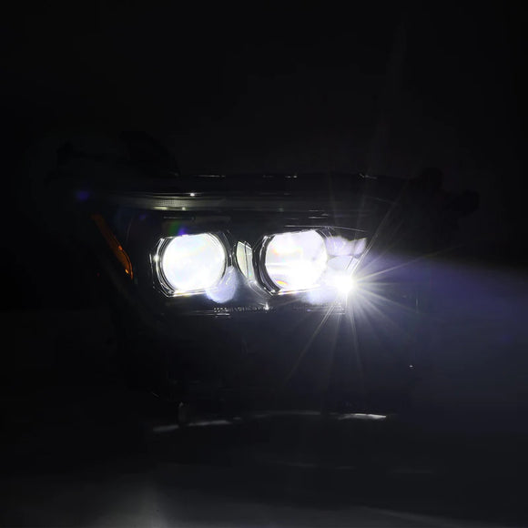 AlphaRex 2024 Toyota Tacoma LUXX-Series Projector Headlights (Pair) - Black w/Activation Light
