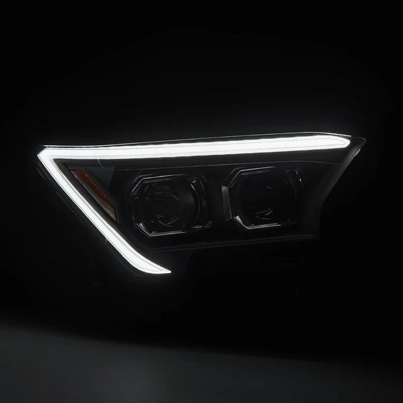 AlphaRex 2024 Toyota Tacoma LUXX-Series Projector Headlights (Pair) - Black w/Activation Light