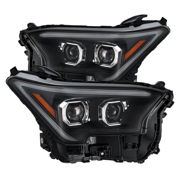 AlphaRex 2024 Toyota Tacoma LUXX-Series Projector Headlights (Pair) - Black w/Activation Light