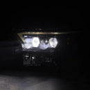 AlphaRex 23-24 Toyota Tacoma LUXX-Series LED Proj Headlights Alpha Blk w/Actv Light & Seq. Sig + DRL-4