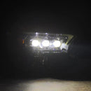 AlphaRex 2024+ Toyota Tacoma NOVA-Series LED Proj Headlights Alpha-Blk w/Actv Light & Seq. Sig + DRL-4