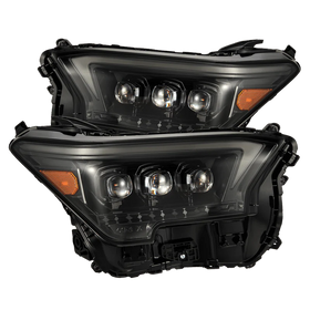 24-25 Toyota Tacoma / 25-up 4Runner OG-Style NOVA-Series LED Projector Headlights Alpha-Black