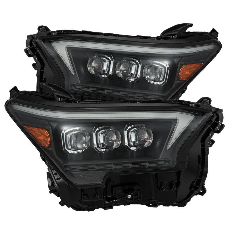 24-25 Toyota Tacoma /25-up 4Runner OG-Style NOVA-Series LED Projector Headlights Black