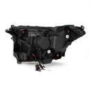 AlphaRex 23-24 Toyota Tacoma LUXX-Series LED Proj Headlights Blk w/Actv Light & Seq. Sig + DRL-4