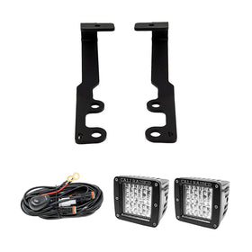 Cali Raised 2024+ Toyota Tacoma Ditch Light Bracket Kit - 2 3X2 18W Led Pods / No Switch