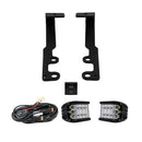 Cali Raised 2024+ Toyota Tacoma Ditch Light Bracket Kit - 2 27W Side Projecting Led Pods/Toyota Oem-1