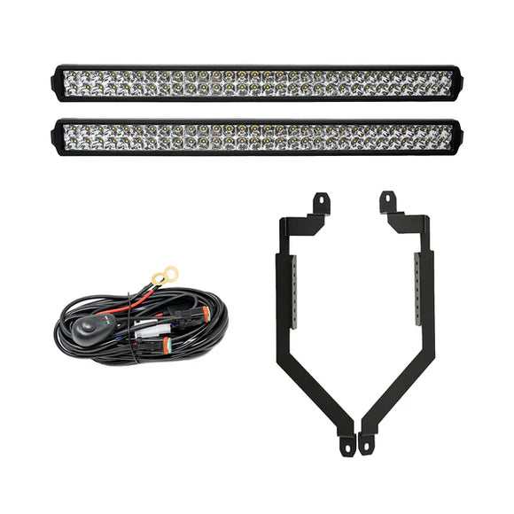 Cali Raised 2024+ Toyota Tacoma 32In Lo Pro Grille Led Light Bar Kit For - Two Light Bars