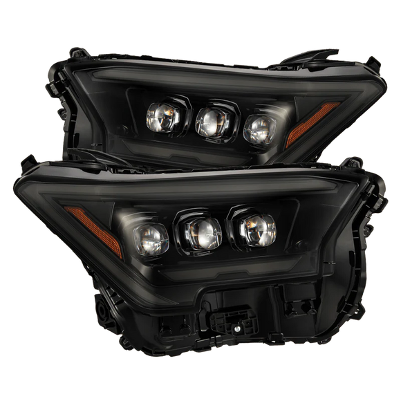 AlphaRex 2024 Toyota Tacoma NOVA-Series Projector Headlights (Pair) - Alpha-Black w/Activation Light