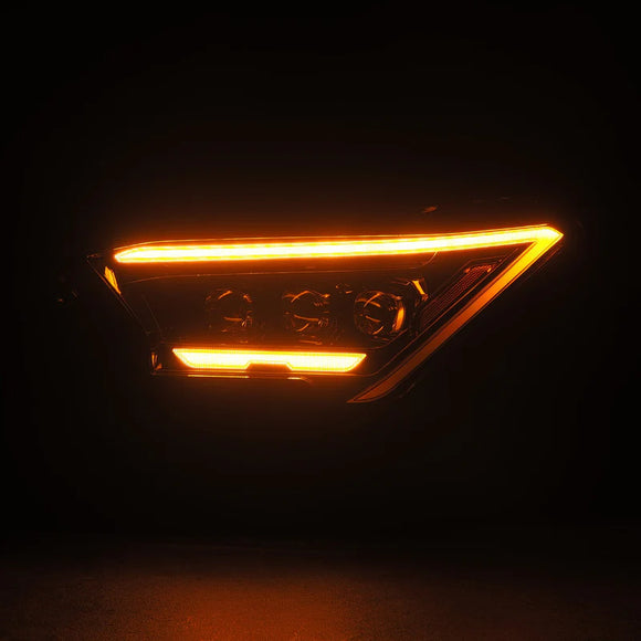 AlphaRex 2024 Toyota Tacoma NOVA-Series Projector Headlights (Pair) - Alpha-Black w/Activation Light