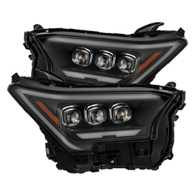 AlphaRex 2024 Toyota Tacoma NOVA-Series Projector Headlights (Pair) - Black w/Activation Light