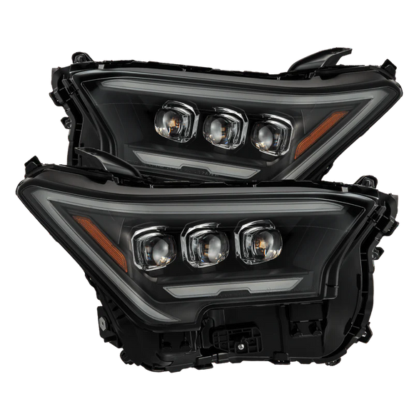 AlphaRex 2024 Toyota Tacoma NOVA-Series Projector Headlights (Pair) - Black w/Activation Light