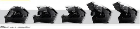 MOD BANDIT XSMALL MATTE BLACK