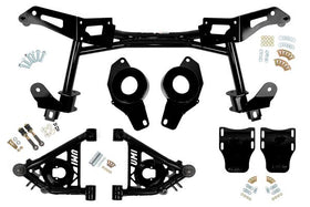 UMI Performance 82-92 GM F-Body K-member/A-arm Kit Coil Springs LSX - Black