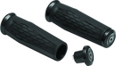 Kuryakyn Hex Grips 1inch Universal Black-1