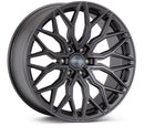 VOSSEN HF63 24 X 10 +25 6-135 DEEP CB87.1 TINTED MATTE GUNMETAL-1