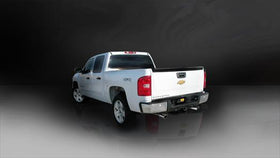 Corsa 2007-2008  Chevrolet Silverado Crew Cab/Short Bed 1500 5.3L V8 Polished Sport Cat-Back Exhaust - 0