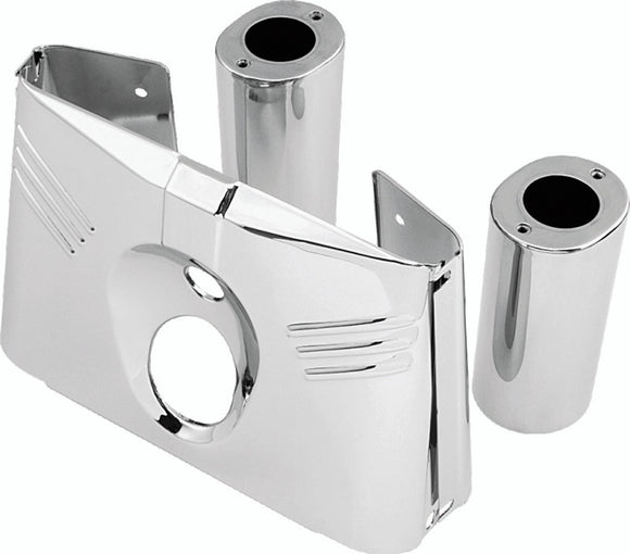 Bikers Choice 86-08 FLSTChrome 5 Piece Fork Cover Kit