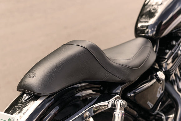 Mustang 82-03 Harley Sportster Fastback 1PC Seat - Black