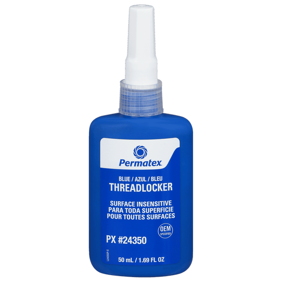 Permatex Blue Surface Insensitive 243 Threadlocker, 50 ml