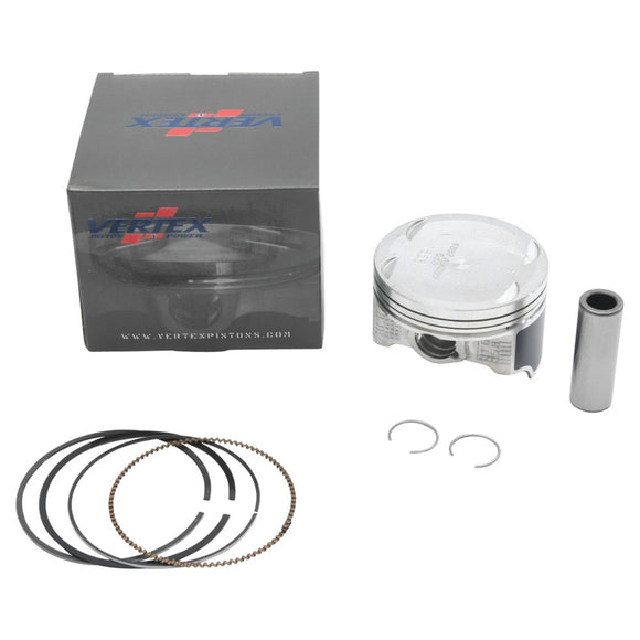 Vertex Piston 04-09 Kawasaki KFX 700 V-Force 700cc +0.50mm Oversized Cast Replica Piston Kit