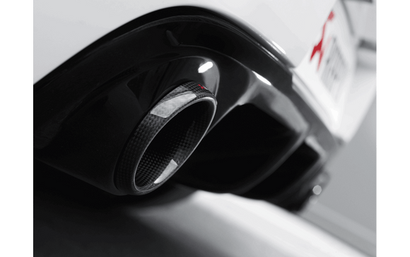 Akrapovic 09-12 Renault Clio III RS 0 Slip-On Line (SS) w/ Carbon Tips