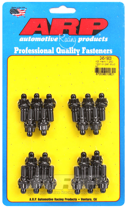 KB HEMI 1.250 OIL PAN STUD KIT