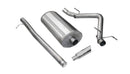 Corsa 2007-2009 Chevrolet Silverado Crew Cab/Short Bed 1500 6.2L V8 Polished Sport Cat-Back Exhaust-1
