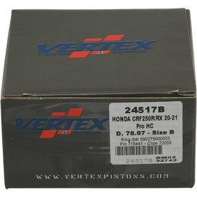 Vertex Piston 20-21 Honda CRF 250 R 250cc Forged High Compression Piston Kit
