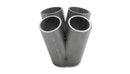 Vibrant 4 into 1 SS Turbo Mani Collector for GT28/30/35 in Flange 48mm Pipe OD 4.5in tall 58mm out-1