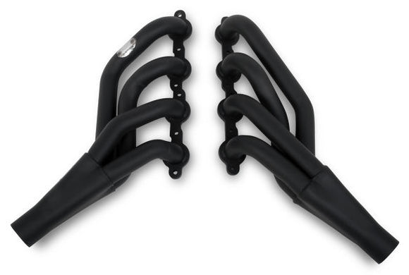 HOOKER BLACKHEART MID-LENGTH HEADERS - BLACK CERAMIC COATED