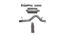 Corsa 2015-2016 Chevy Colorado 3.6L V6 Cat-Back Exhaust 4in SS Db Tip Single Side Exit-1