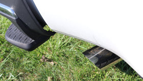 Corsa 2017-2022 Chevy Colorado 3.6L Crew Cab Sport Cat-Back System Single Rear Exit Polished Tips - 0