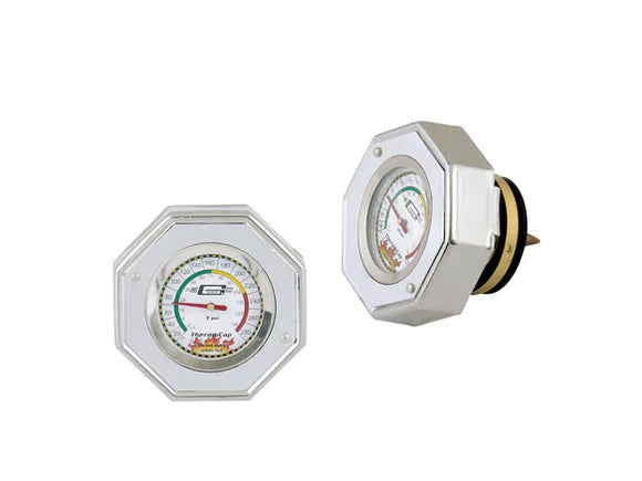 Mr. Gasket Thermocap - 7 PSI - Silver 1955-1993 AMC, GM, Ford, Jeep, and Chrysler 4, 6, and 8 cylinder radiators