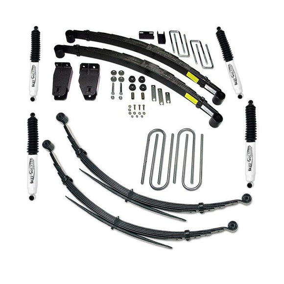 Tuff Country 80-87 Ford F-250 4X4 w/351 4in Lift Kit w/Rr Leaf Springs (No Shocks)