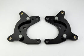 Wilwood Brackets (2) - HD Front - 65-76 A-Body Drum Mopar 11in Rotor