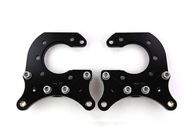 Wilwood Brackets (2) - P/S Rear-Olds/Pont 2.81in Offset
