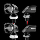 XK Glow Mini Turn Signal Front/Rear Black x4-1