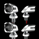 XK Glow Mini Turn Signal Front/Rear Chrome x4-1